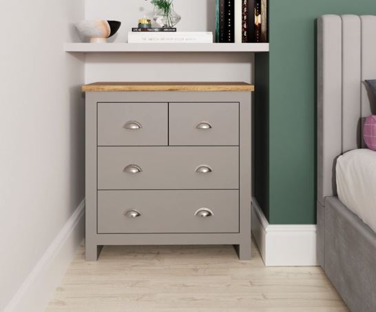 Lisbon 4 Drawer Chest