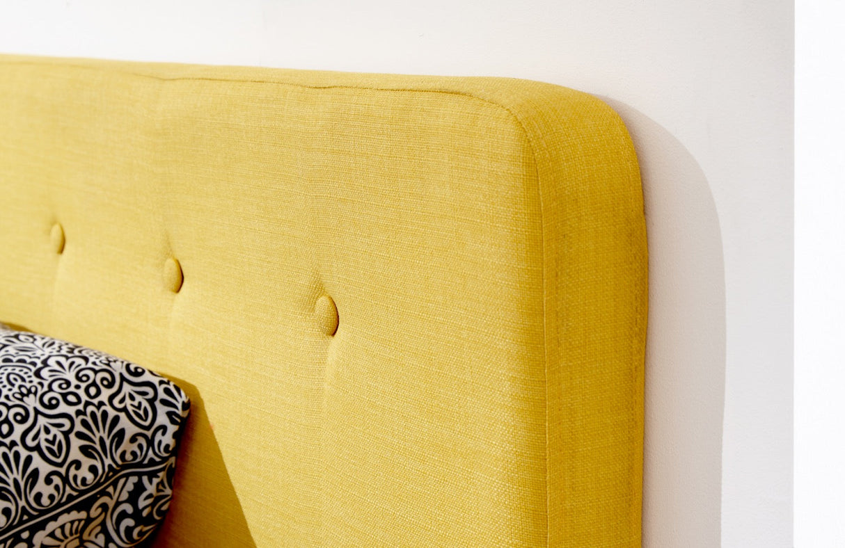 Ashbourne Double Bed - Mustard