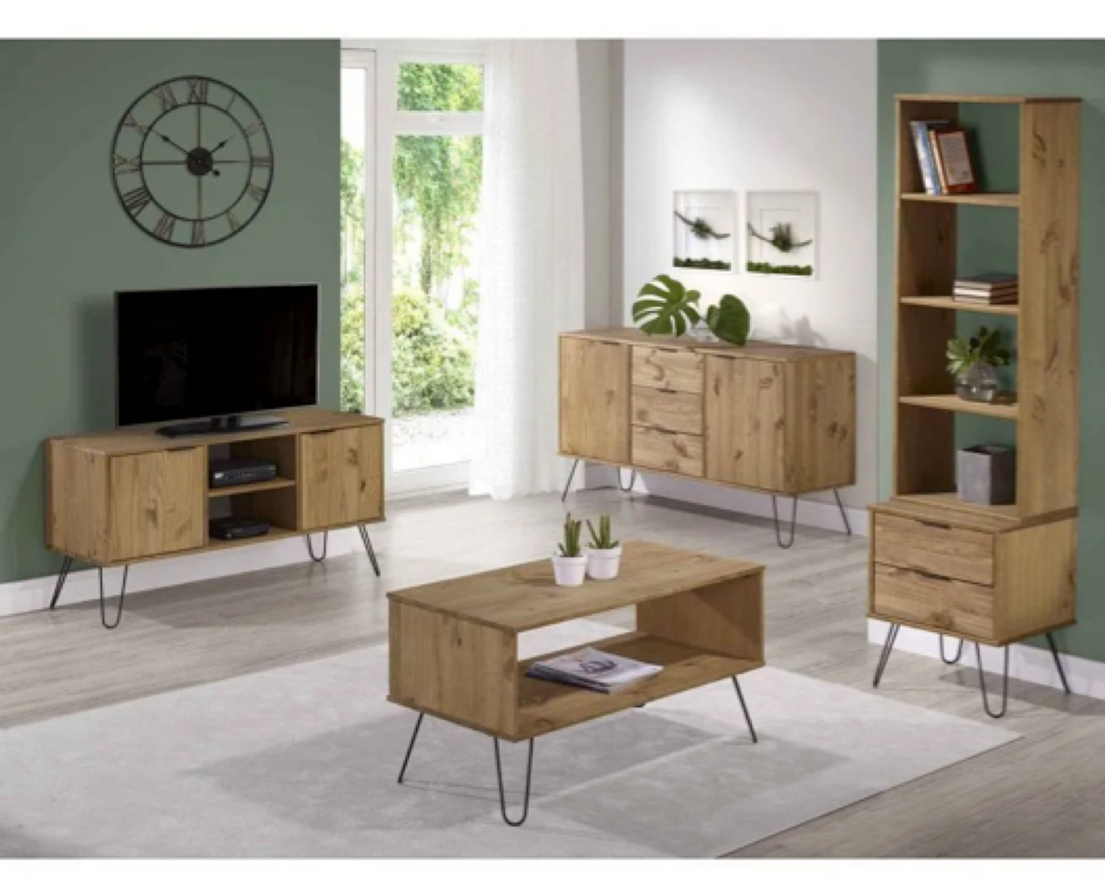 Augusta Small Sideboard with 1 door, 3 drawers