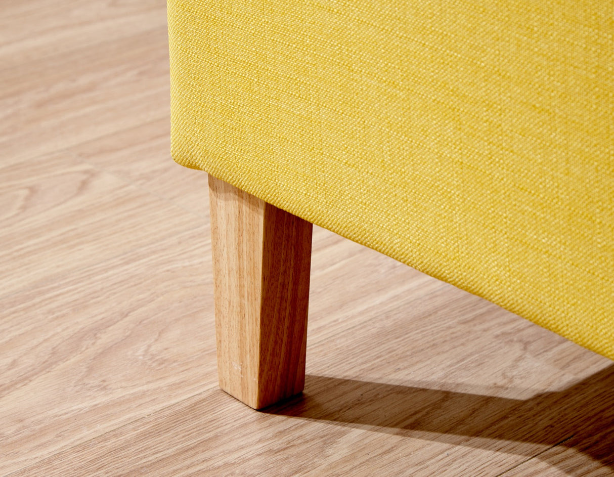 Ashbourne Double Bed - Mustard