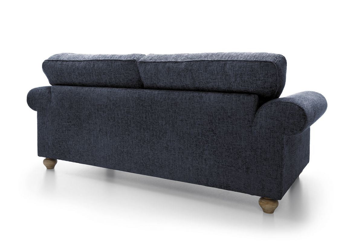 Ingrid 3 Seater - Dark Blue