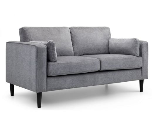 HAYWARD 2 SEATER - DARK GREY CHENILLE FABRIC