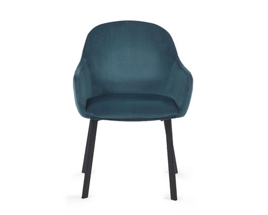Set of 2 Lima Dining Chairs Teal