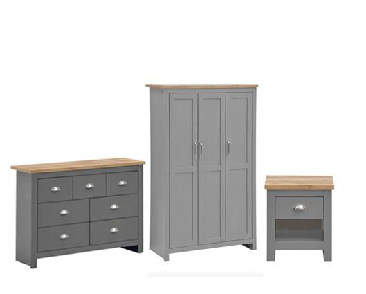 Lisbon 3 Piece Bedroom Set