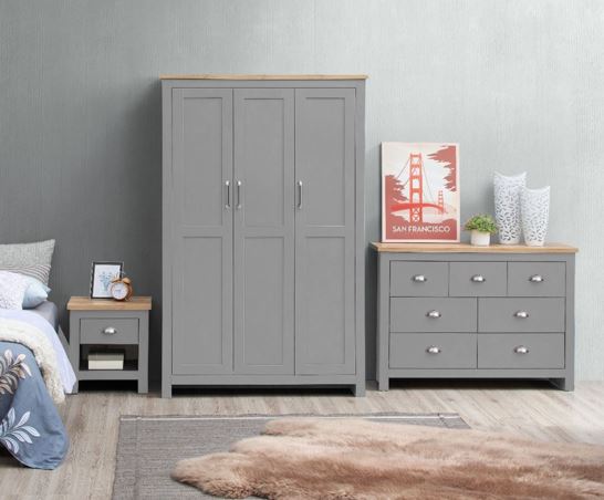 Lisbon 3 Piece Bedroom Set