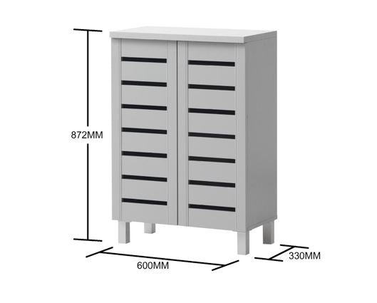 2 Door Shoe Cabinet