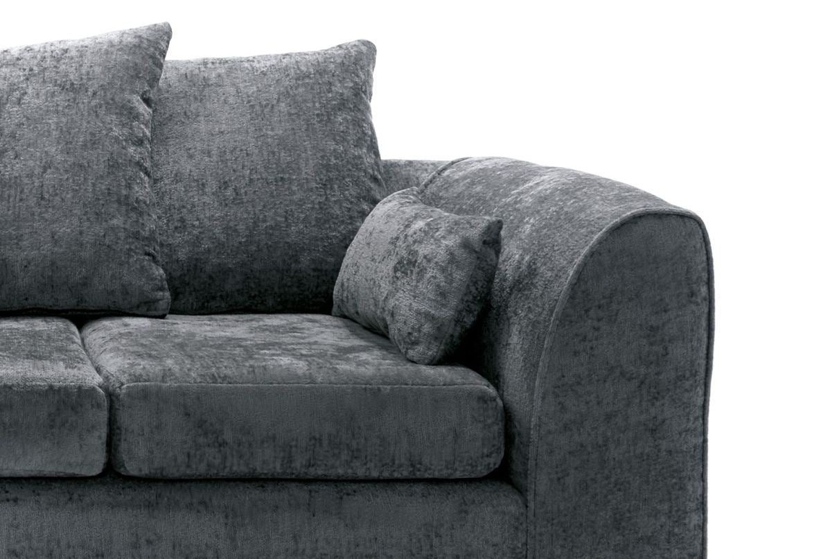 Harriet Left Corner Sofa - Dark Grey