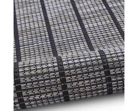 Santa Monica A041 Black - 120 x 170