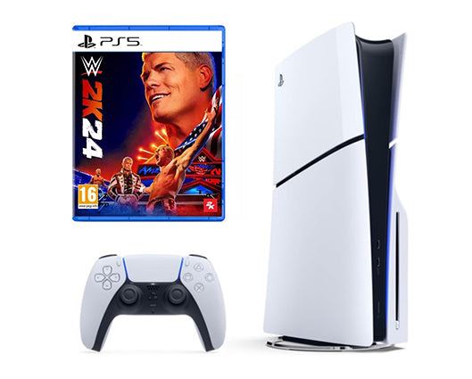 Sony PS5 Disc Console with WWE 2K24