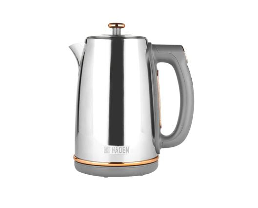 Haden Dorchester Chrome & Rose Gold Kettle