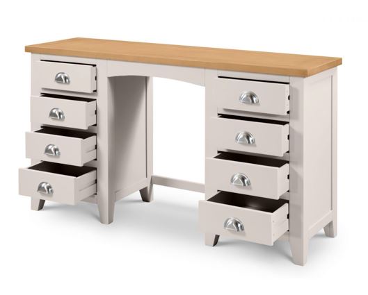 RICHMOND TWIN PEDESTAL DRESSING TABLE ASS