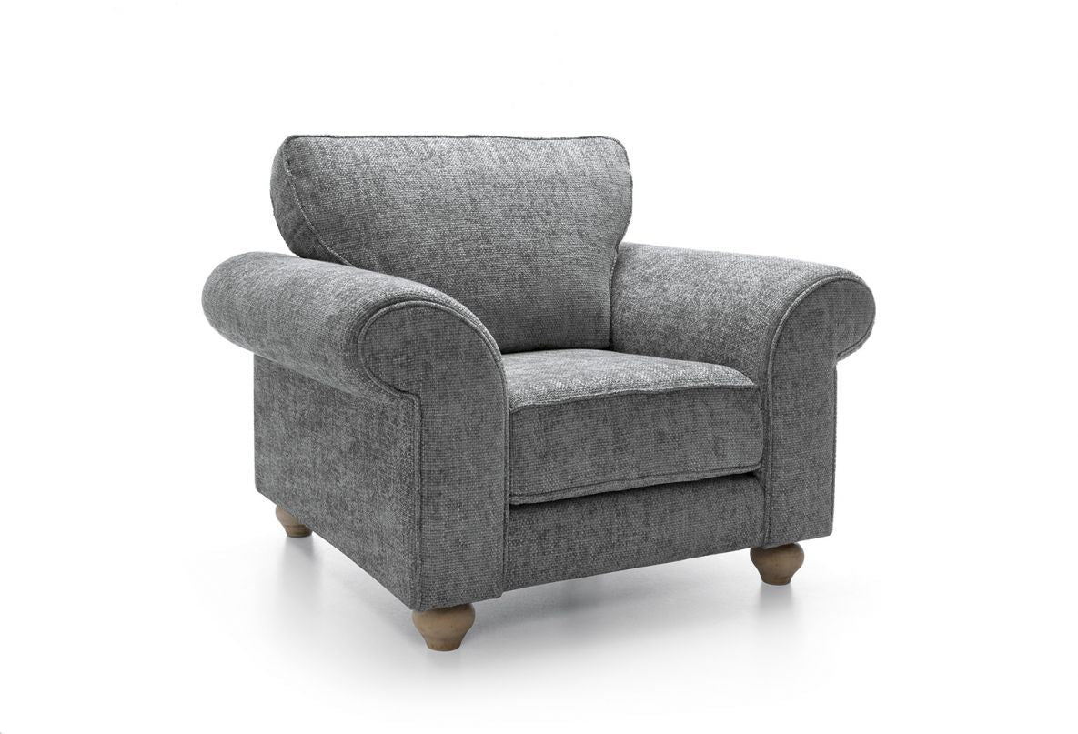 Ingrid Armchair - Steel Grey