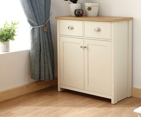 Lancaster Compact Sideboard Cream