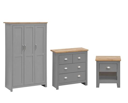 Lisbon 3 Piece Bedroom Set
