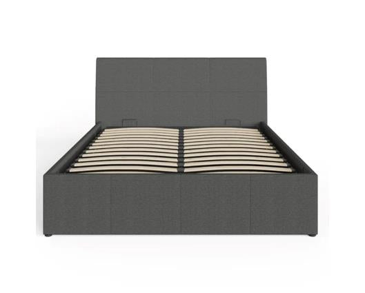 Ascot 150cm ottoman grey fabric
