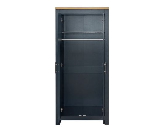 Highgate 2 Door Wardrobe-Navy