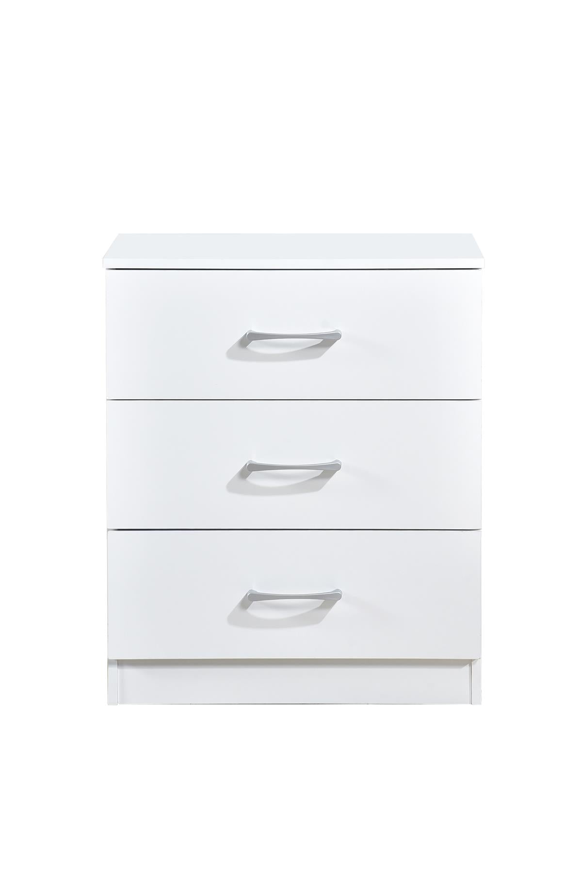 Highbury 3 Drawer Chest - White