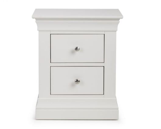 CLERMONT 2 DRAWER BEDSIDE