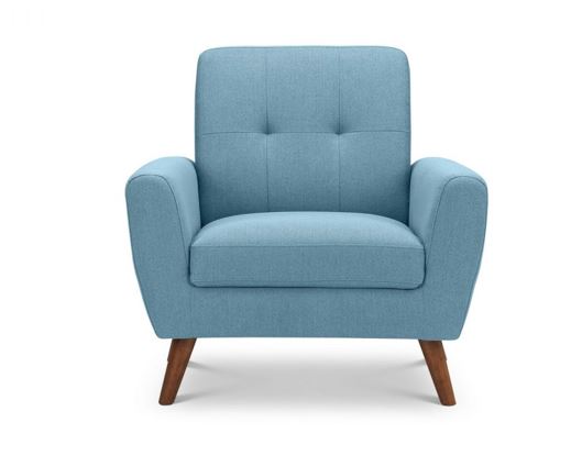 MONZA COMPACT RETRO CHAIR - BLUE