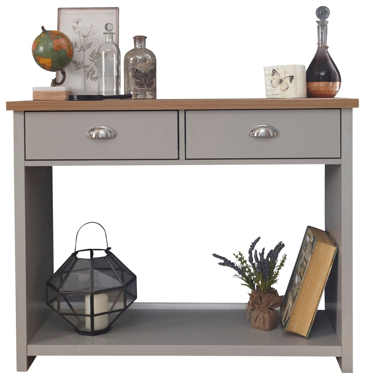 Lancaster console hall table grey