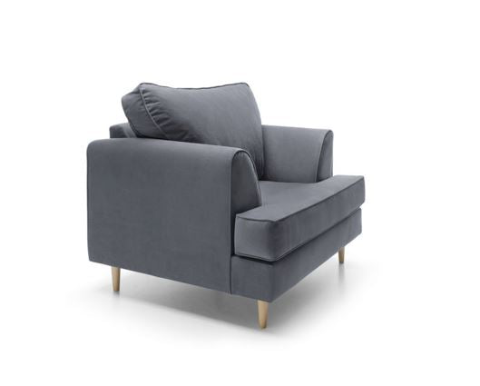 Harper Armchair- Dark Grey