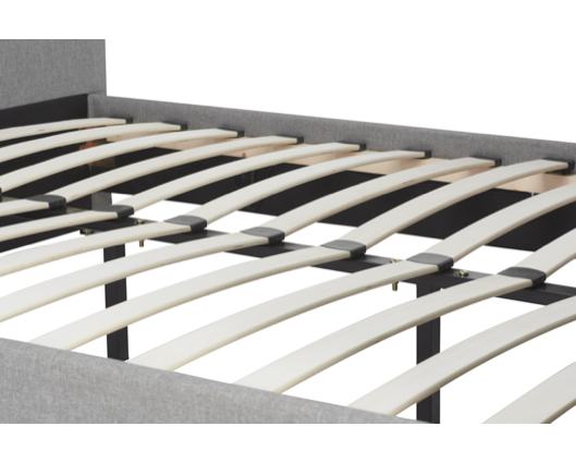 Plaza King TV Bed - Grey