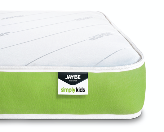 Jay-Be® Simply Kids® Anti-Allergy Foam Free Sprung Mattress - Single