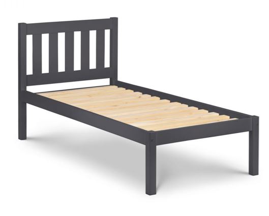 Luna Double Bed - Anthracite