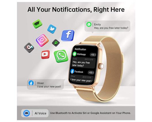 Smart Watch - Gold
