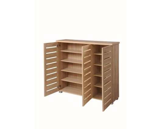 3 Door Shoe Cabinet