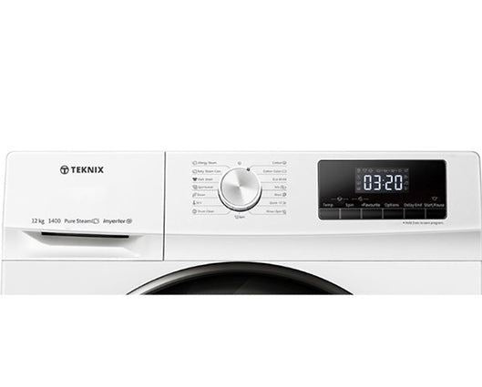 Teknix TKW12142HW 12kg 1400RPM Washing machine White
