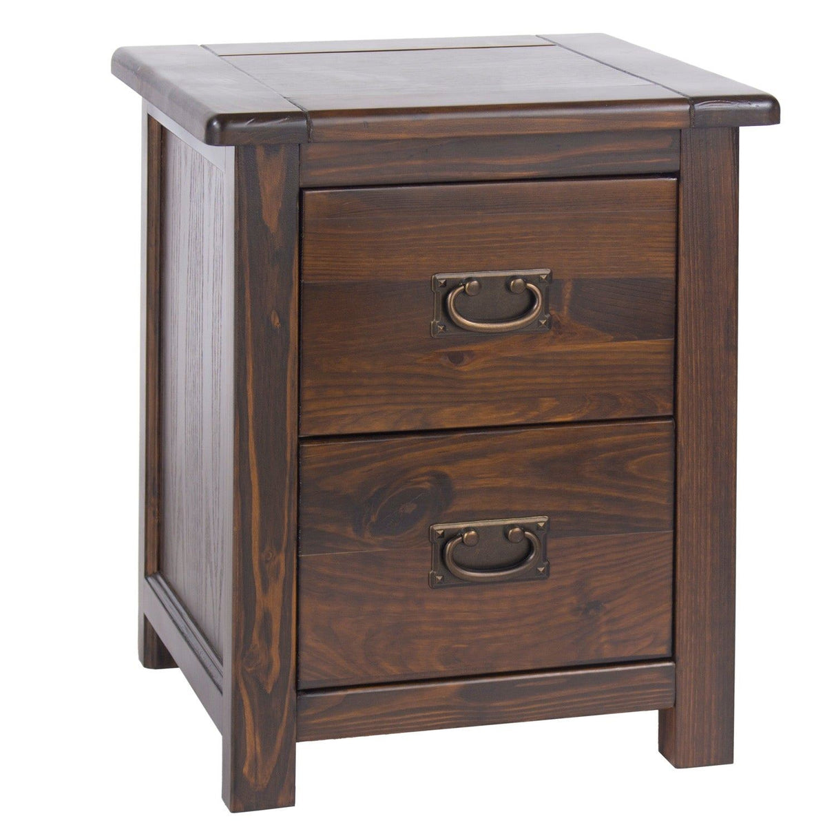 Boston 2 Drawer Bedside
