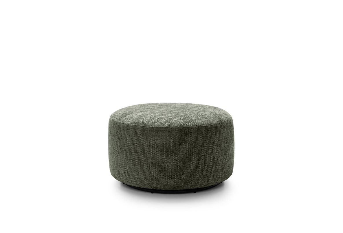 Ingrid Swivel Footstool - Rifle Green