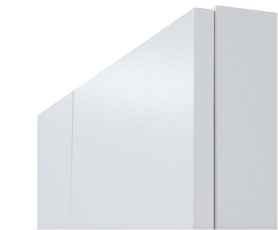 Essentials 2 Door White Wardrobe