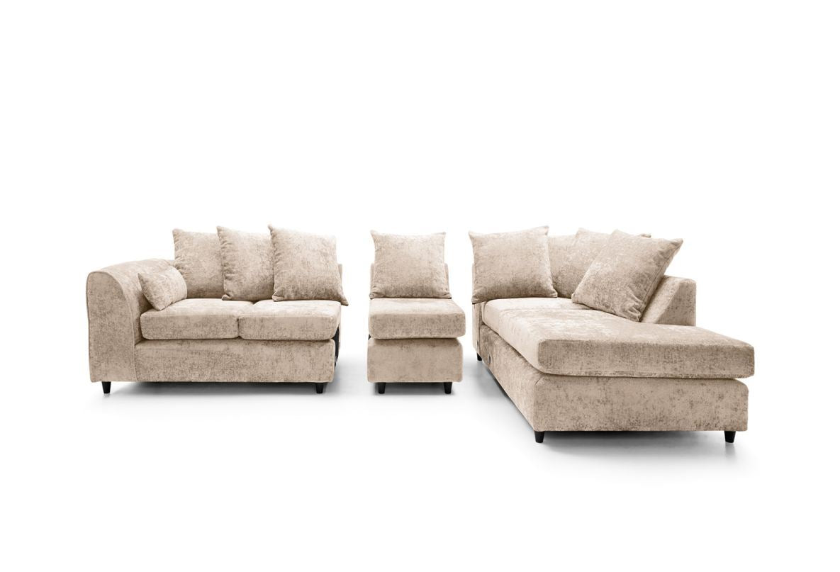 Harriet Right Facing Corner Plus - Cream