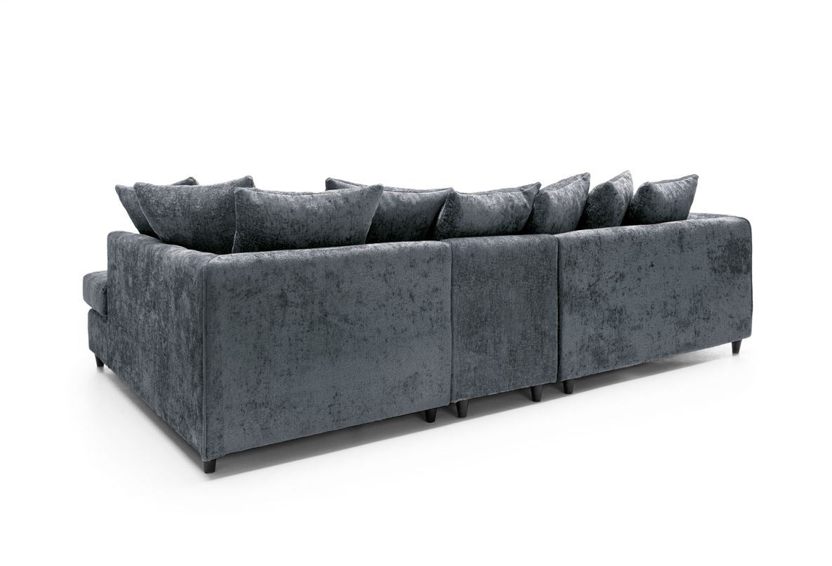 Harriet Right Facing Corner Plus - Dark Grey