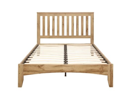 Hampstead Double Bed - Oak
