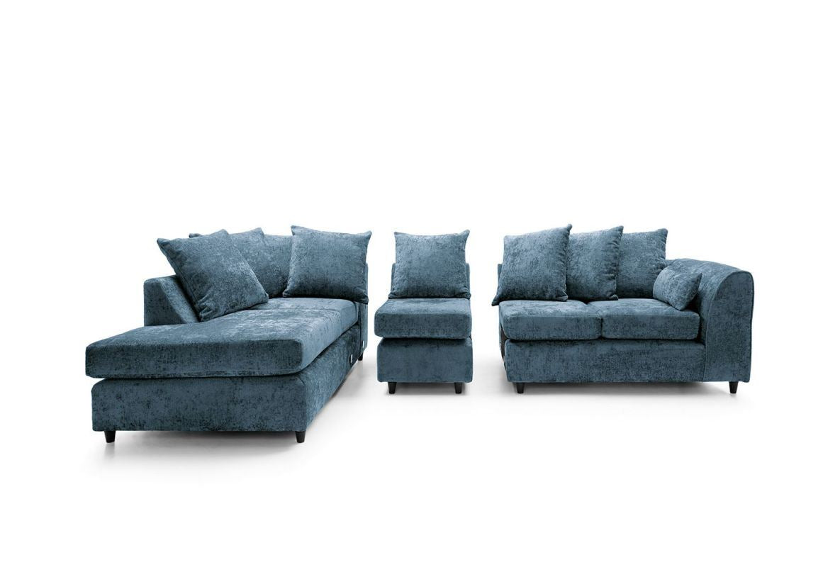 Harriet Left Facing Corner Plus - Dark Blue