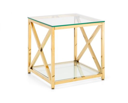 MIAMI LAMP TABLE - GOLD