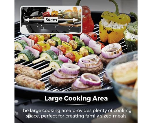 Grill with Side Table