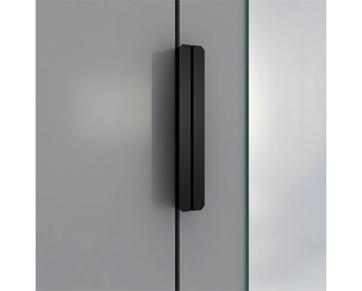 MADRID 4 DOOR 2 DRAWER WARDROBE - GREY/WHITE GLOSS