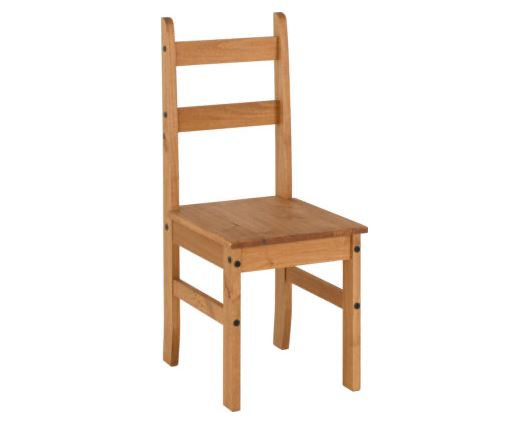 Corona Budget Dining Set - Distressed Waxed Pine