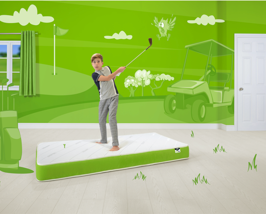 Jay-Be® Simply Kids® Anti-Allergy Foam Free Sprung Mattress - Single