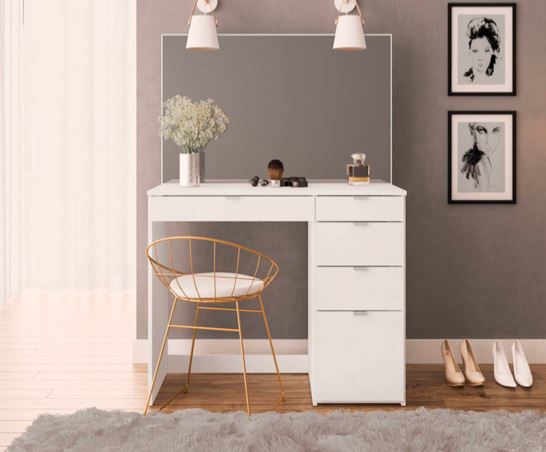 Ava 5 Drawer Dressing Table