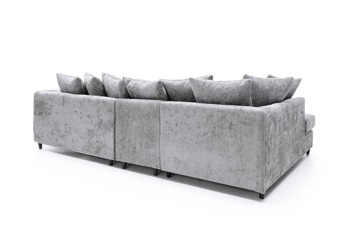 Harriet Left Facing Corner Plus - Light Grey