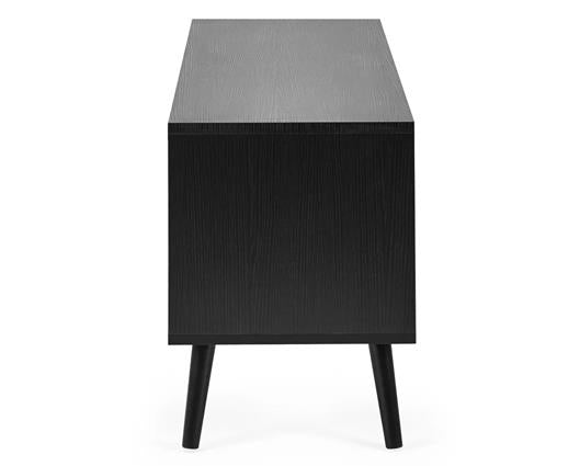 Trent Large TV Stand Up to 55" Walnut & Black