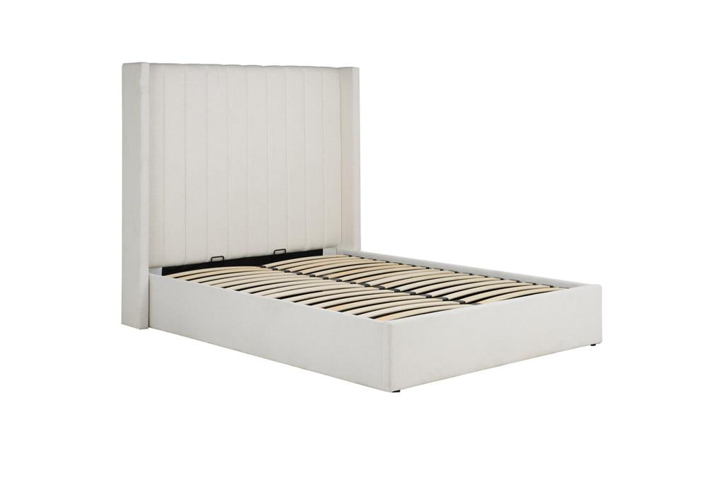 Maisey King Ottoman Bed - Cream