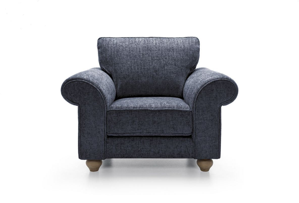 Ingrid Armchair - Dark Blue