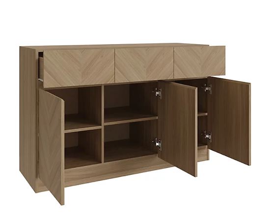 Catania Large Sideboard Euro Oak