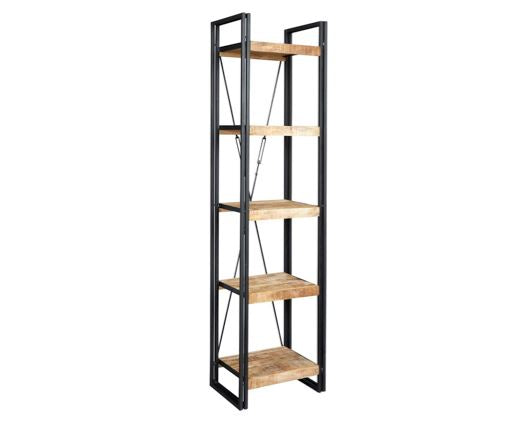 COSMO INDUSTRIAL SLIM OPEN BOOKCASE